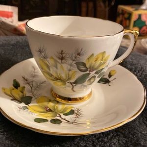 Vintage tea and saucer set